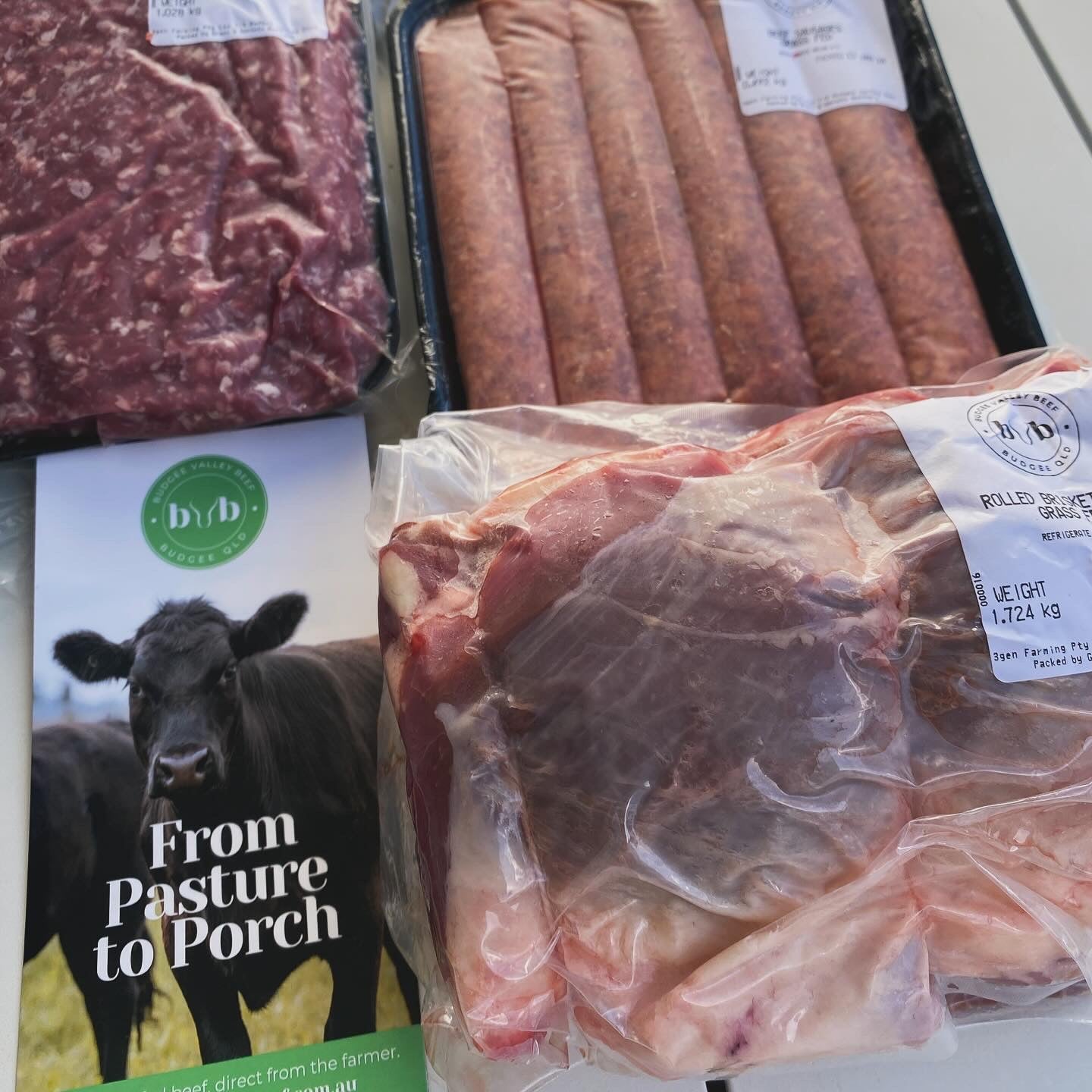 Budgee Taster Box Grass Fed Beef 10kg