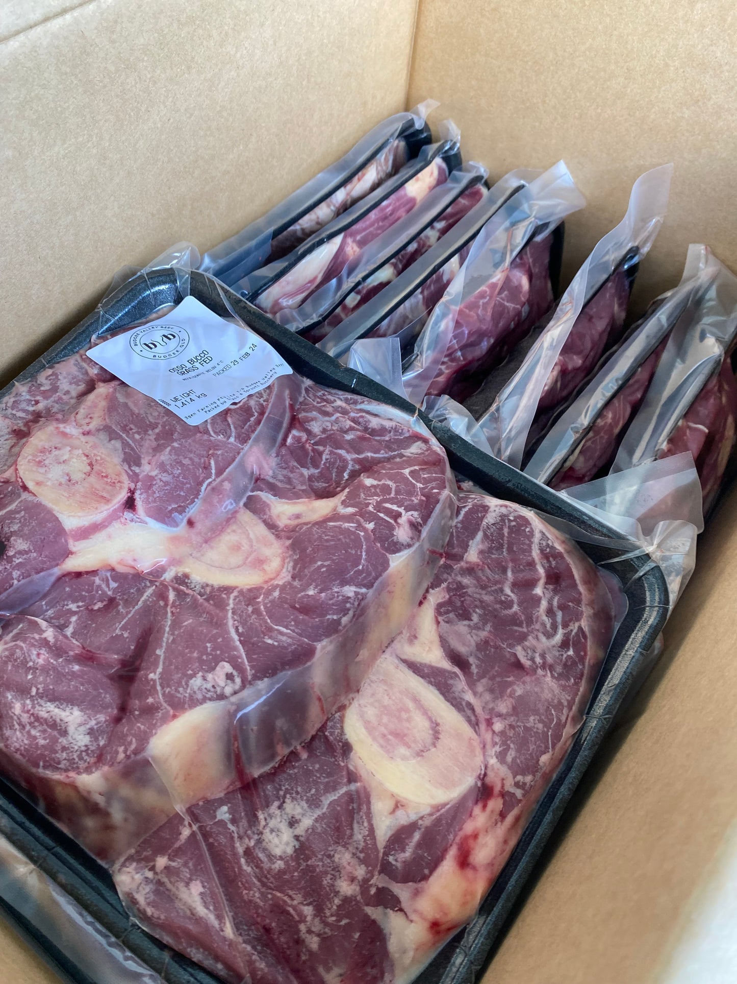 Whole grass fed beast