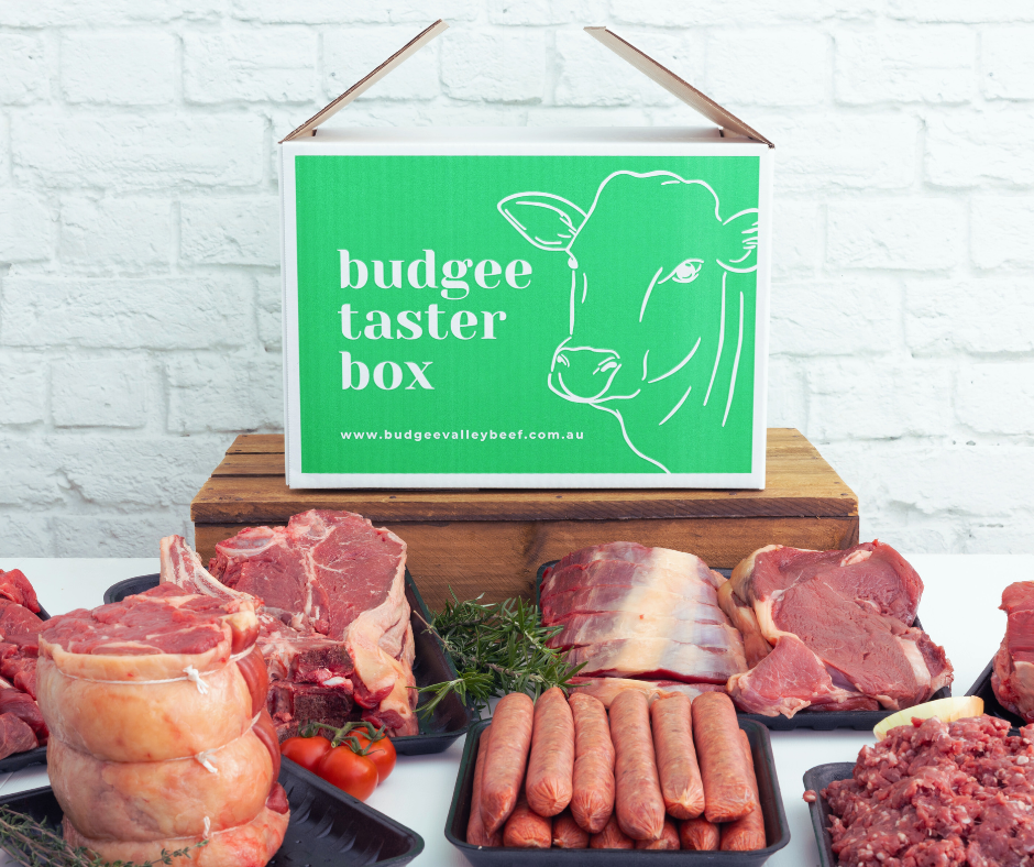 Budgee Taster Box Grass Fed Beef 10kg