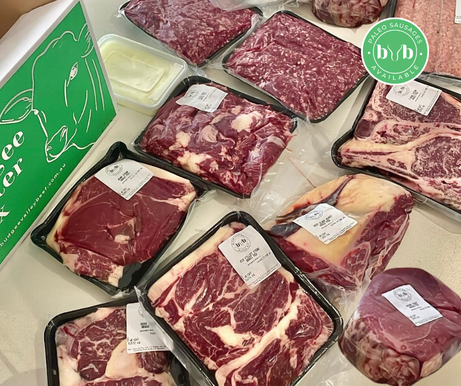 Budgee Taster Box Grass Fed Beef 10kg