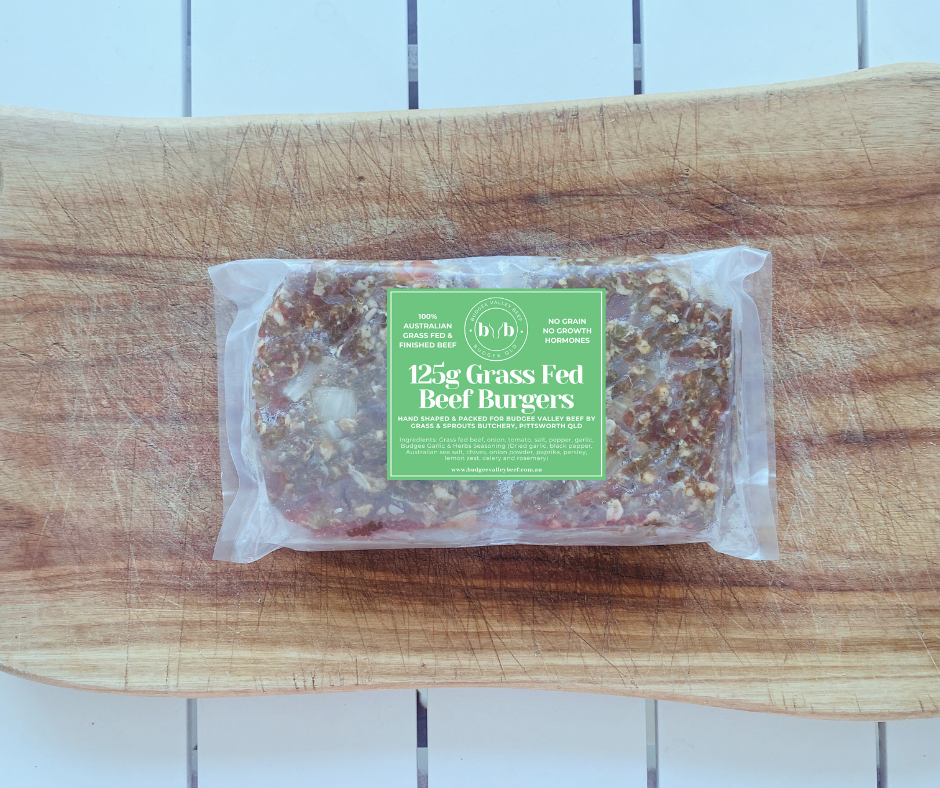 Grass Fed Beef Burgers (Pack of 4)