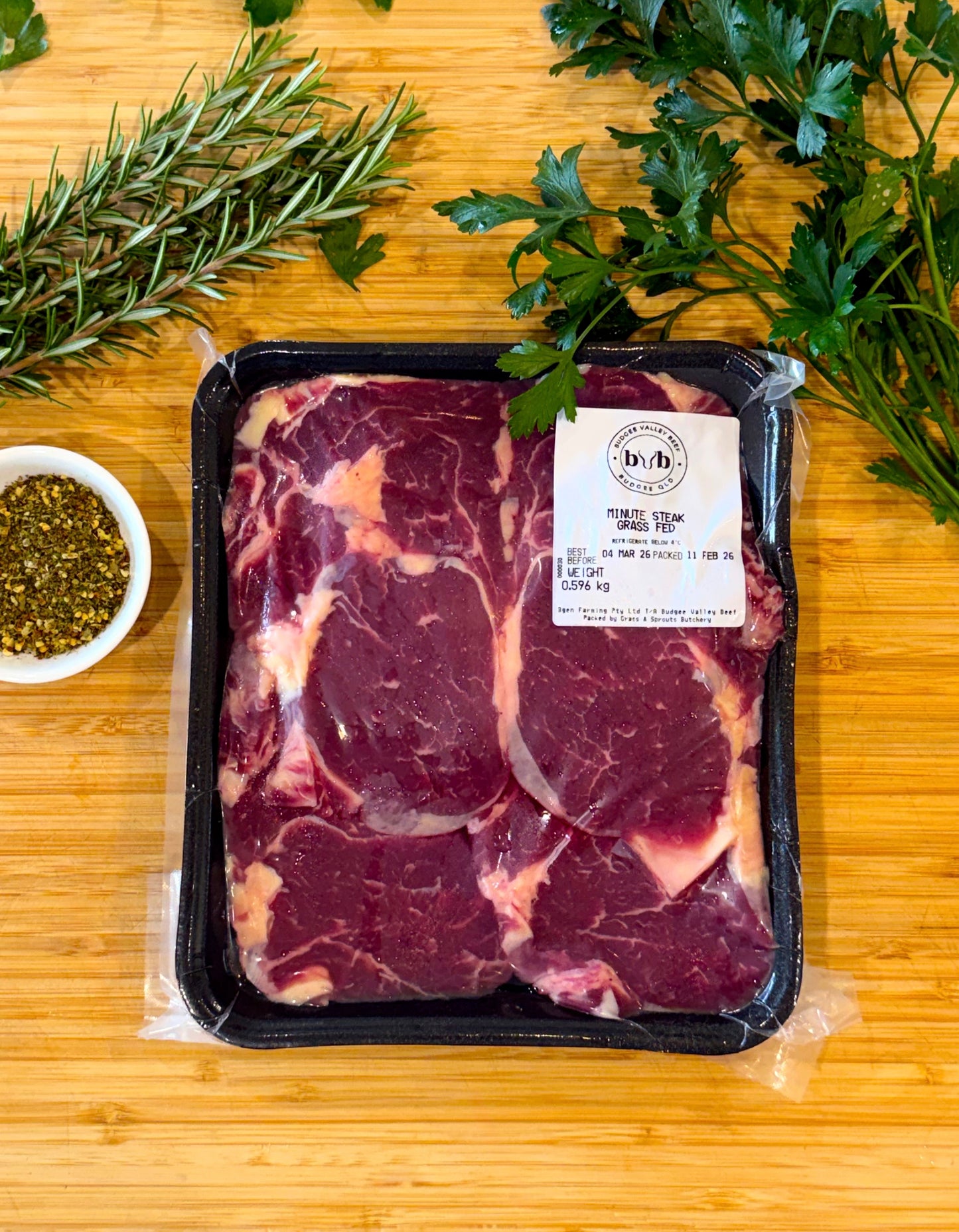 Grass Fed Beef Steak Pack