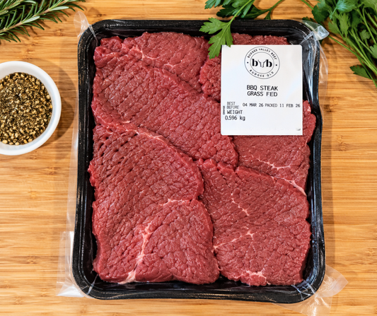 Grass Fed BBQ Steak Tenderised Topside 1kg