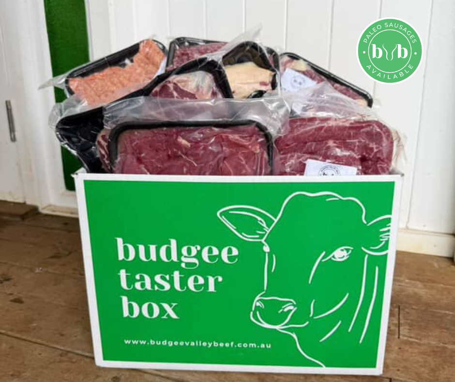 Budgee Taster Box Grass Fed Beef 10kg