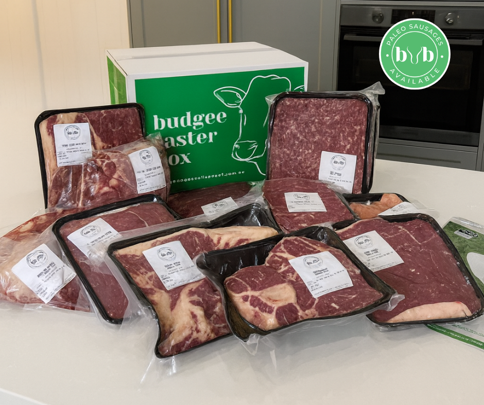 Budgee Taster Box Grass Fed Beef 10kg